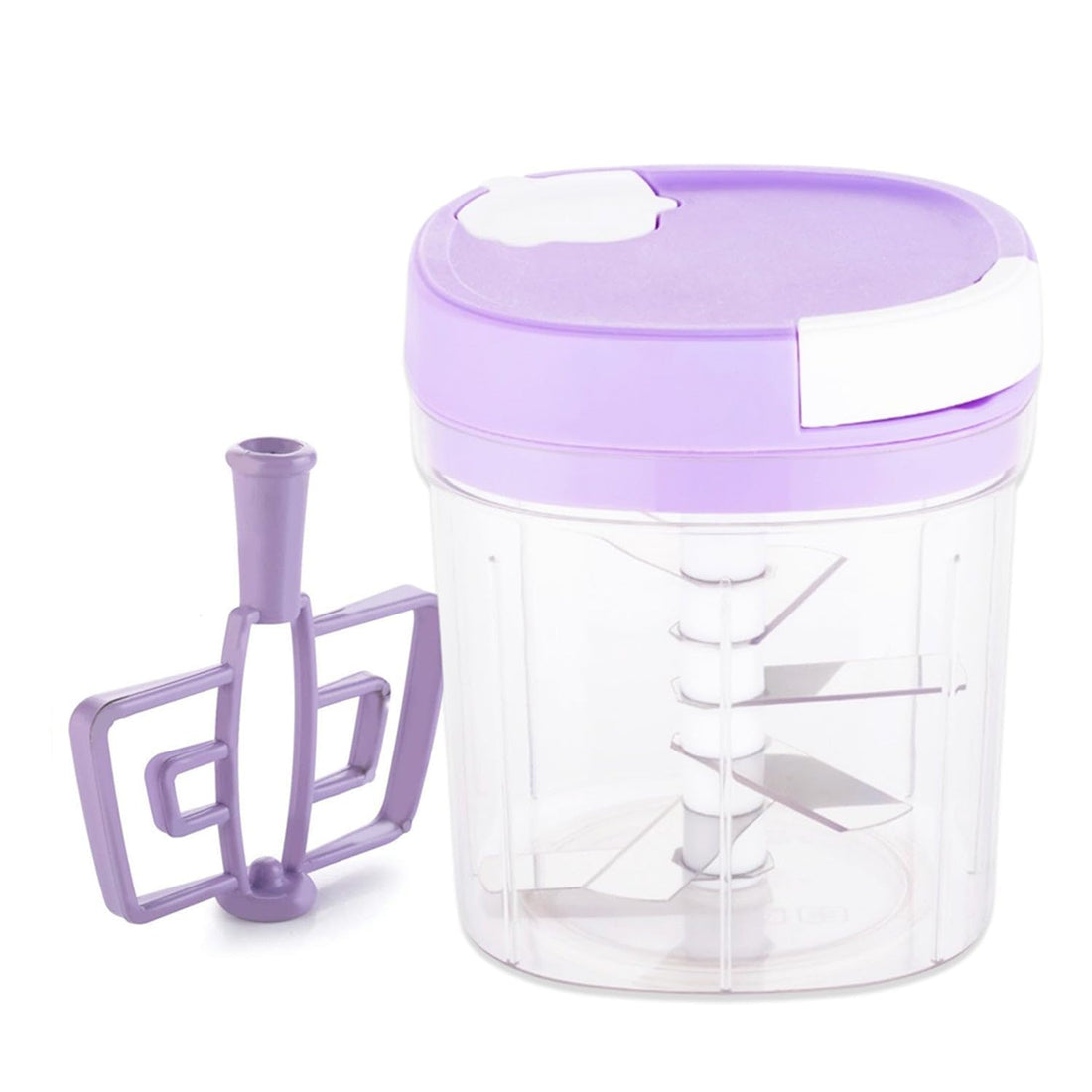 Chopper and Slicer for Kitchen 2 in 1 Handy Chopper & Slicer for Fruits, Veggies & Cheese Best for Kitchen (1000ml/1ltr)