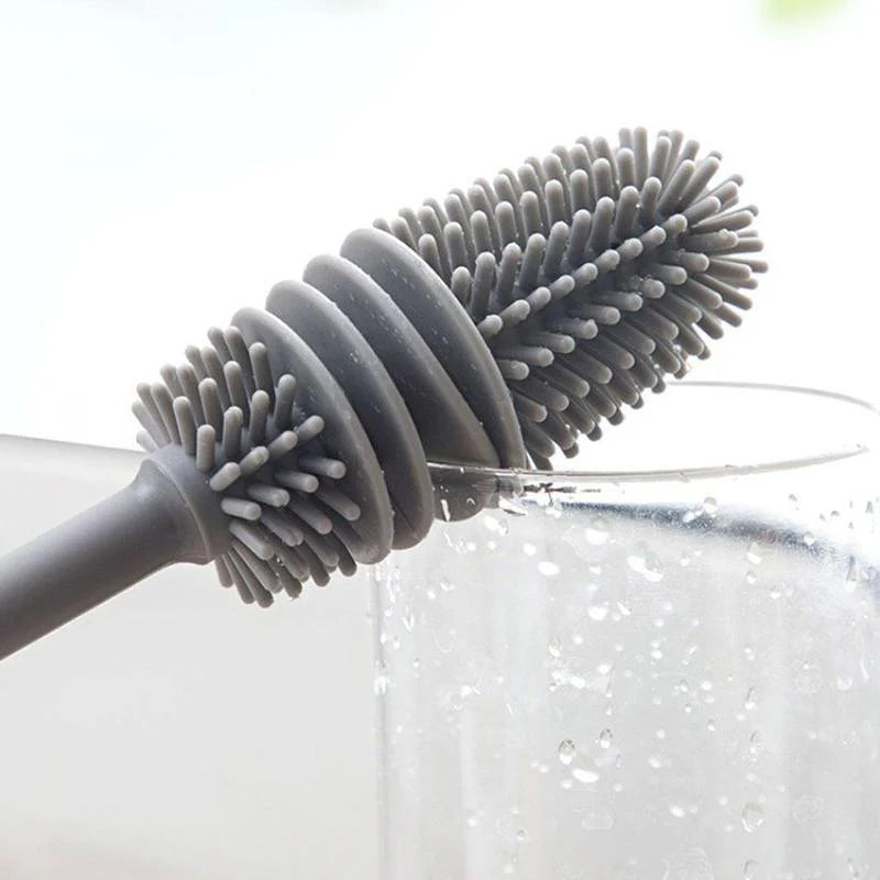 Multipurpose Bottle Cleaning Brush for Kitchen, Baby Bottles, Jars & Household Cleaning